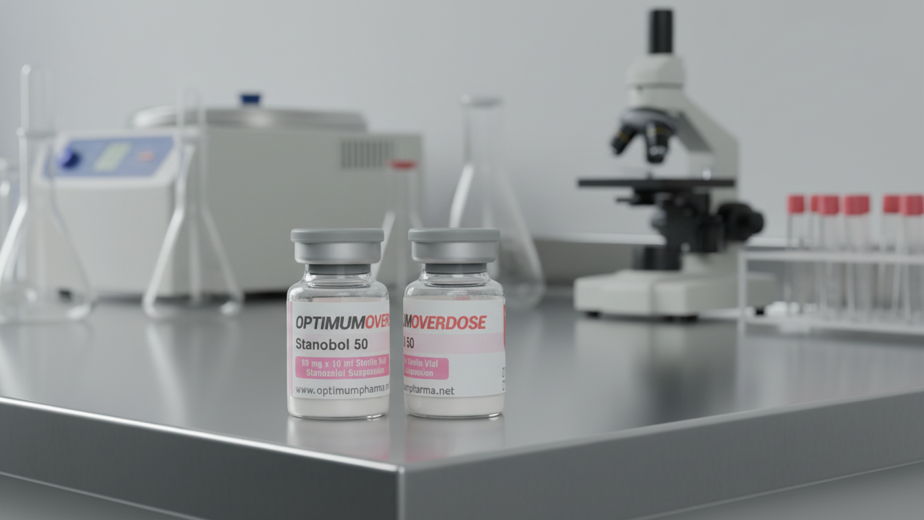 OptimumPharma Stanobol 50 Stanozolol Suspension 50 Mg/ml - 10ml vial 10 cc vial