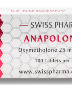SwissPharma Anapolon 25 – 100 Tablets (25mg Oxymetholone per tablet)
