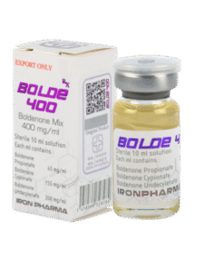 Ironpharma Bolde400 Boldenone Propionate Cypionate Undeclynate 400mg/ml