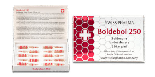SwissPharma Boldebol 250 – 10 Ampoules (250mg/ml)