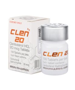 Ironpharma Clen 20 Clenbuterol HCL 20 mgc/per tablet