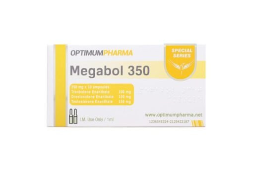 OptimumPharma Megabol 350 Trenbolone Enanthate 100 Mg Drostanolone Enanthate 100 Mg Testosterone Enanthate 150 Mg - 350 Mg x 10 ampules