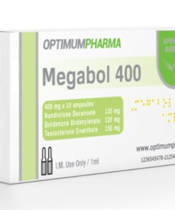 OptimumPharma Megabol 400 Nandrolone Decanoate 125 Mg Boldenone Undecylenate 125 Mg Testosterone Enanthate 150 Mg 400 Mg x 10 ampules