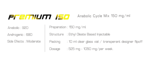 Ironpharma Premium150 anabolic cycle mix 150mg/ml - Image 3