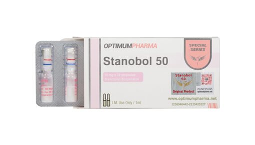 OptimumPharma Stanobol 50 Stanozolol Suspension 50 Mg x 10 ampules