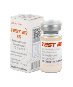 Ironpharma Test aq 75 Testosterone Suspension 75mg/ml