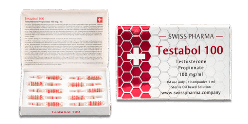 SwissPharma TESTABOL 100 – 10 Ampoules (100mg/ml)