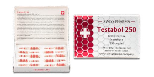 SwissPharma TESTABOL 250 – 10 Ampoules (250mg/ml)