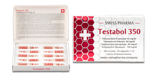 SwissPharma TESTABOL 350 – 10 Ampoules (350mg/ml)