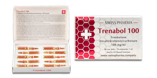 SwissPharma Trenabol 100 – 10 Ampoules (100mg/ml)