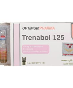 OptimumPharma TRENABOL 125 Trenbolone Hexahdyrobenzylcarbonate 125Mg x 10 ampules