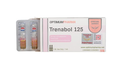 OptimumPharma TRENABOL 125 Trenbolone Hexahdyrobenzylcarbonate 125Mg x 10 ampules
