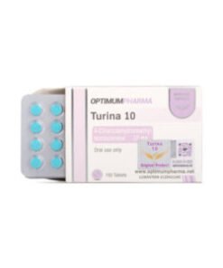 OptimumPharma TURINA 4-Cholorodehydromethyltestosterone 10 Mg 100 Tablets