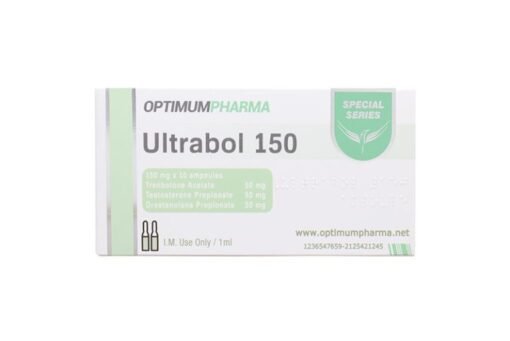 OptimumPharma ULTRABOL 150 Trenbolone Acetate 50 Mg Testosterone Propionate 50 Mg Drostanolone Propionate 50 Mg 150 Mg x 10 ampules