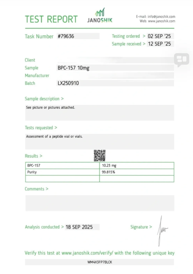 BPC-157 Peptide – Body Protection Compound (High Purity) 5 mg vial - Image 2