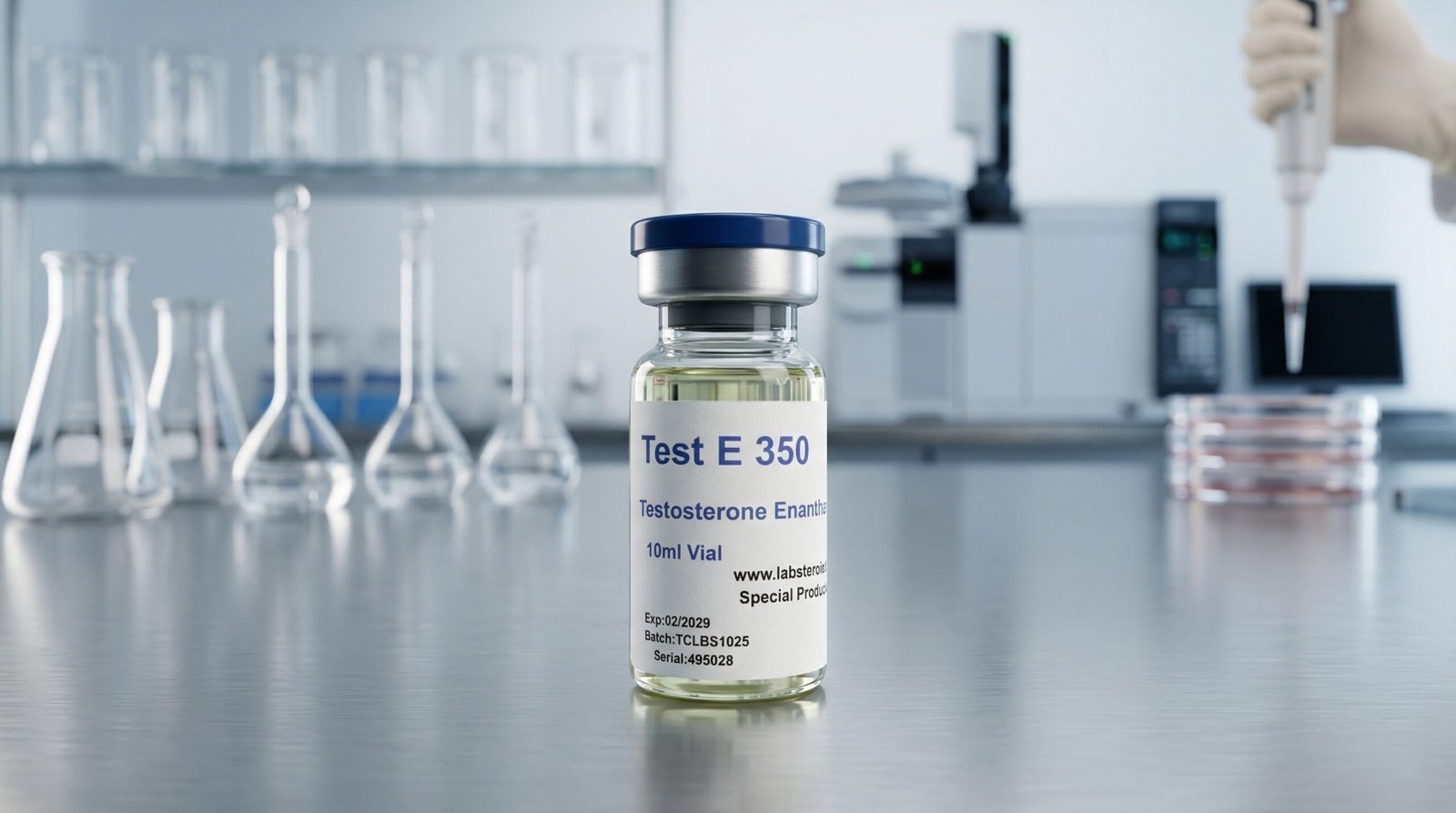 Ca Test E 350 Enanthate Special Production Powered by OptimumPharma 300 mg/ml (carier oil Miglyol) Checked by Labsteroid - Recommended 1-2 percent overdosed Best in the whole market