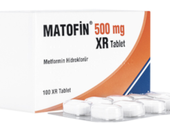 Alternative view of Matofin metformin Read description for usage purposes shipped via different box or without box