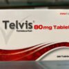 telmisartan telvis 80 mg 28 pcs read description for usage purposes shipped via different box -  no box
