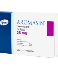 Alternative view of Aromasin Exemestane 25mg shipping via different box or packing, 30 tablets in a box or bag